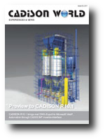 CADISON World Titelthema: AutoDesk Inventor Interface; Export Visio P&ID nach AutoCAD DWG