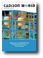 CADISON World Titelthema: Neuerungen in CADISON R13